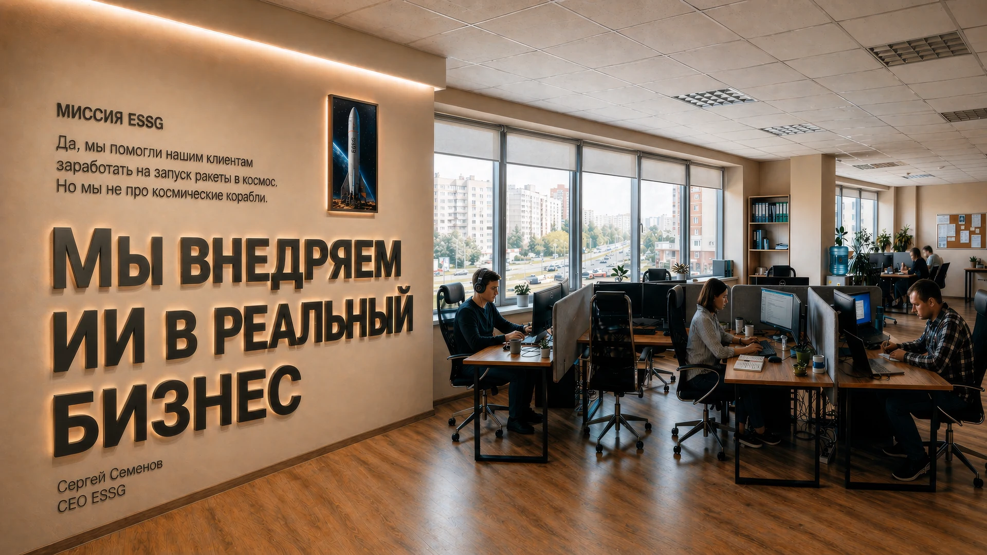 Миссия ESSG — мы внедряем ИИ в реальный бизнес